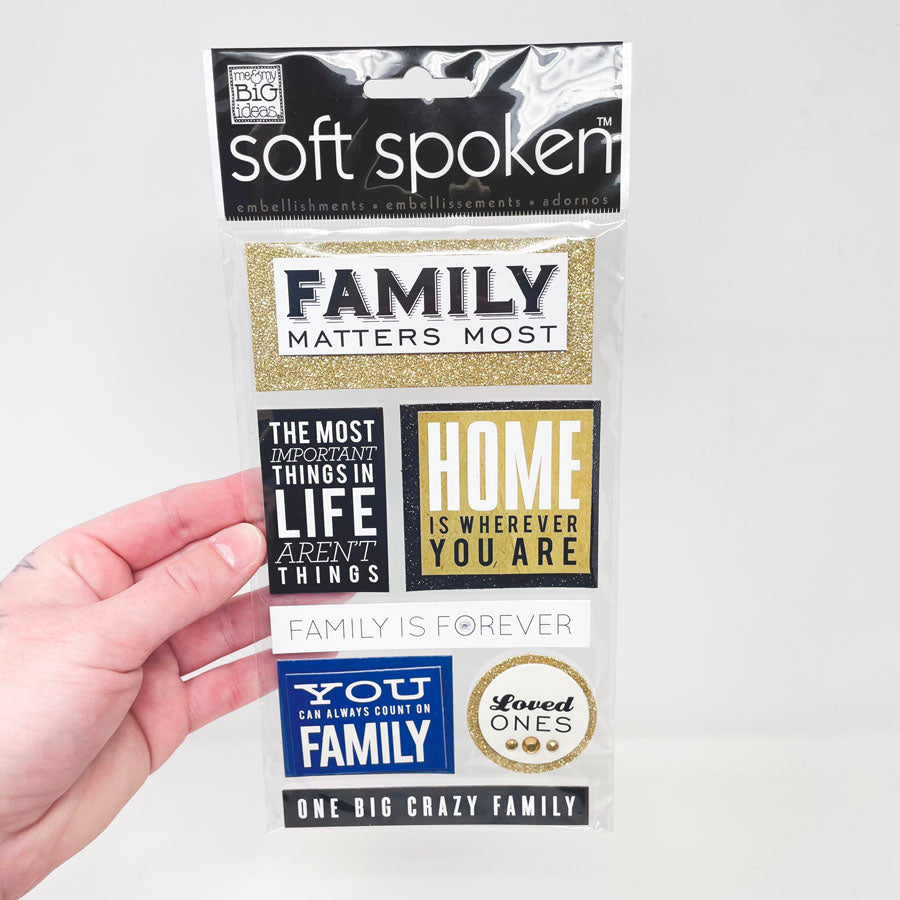 Big Ideas Soft Spoken Stickers