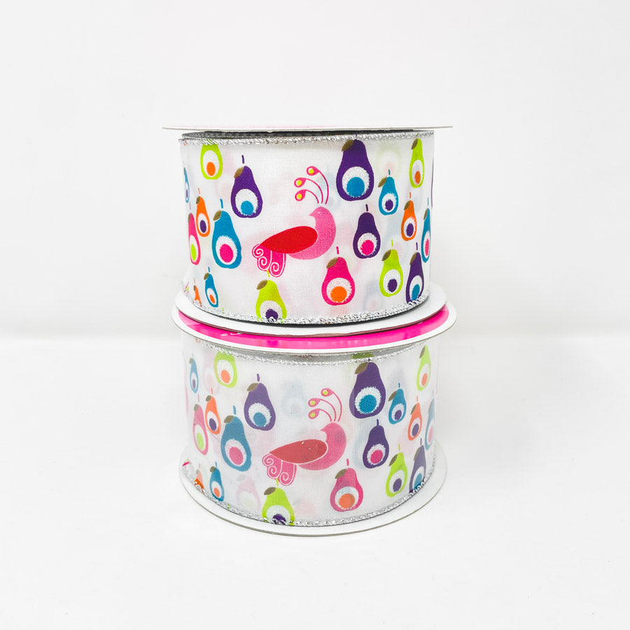Pears and Partridges Ribbon