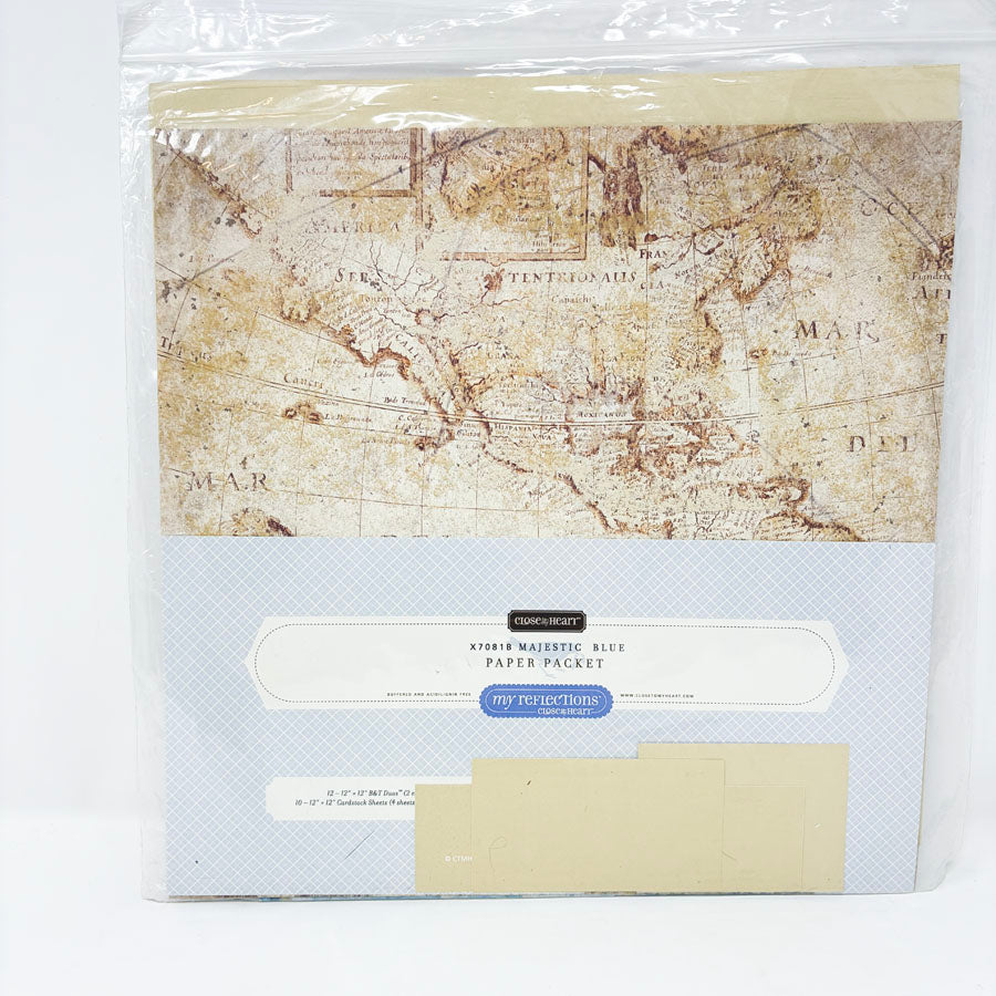 Majestic Blue Paper Pack by Close To My Heart