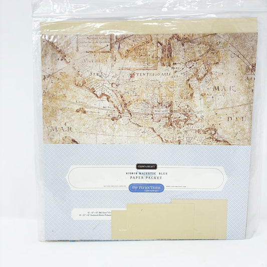 Majestic Blue Paper Pack by Close To My Heart