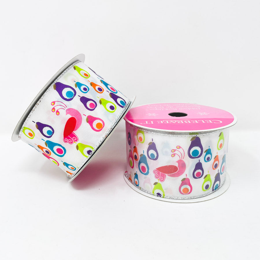 Pears and Partridges Ribbon