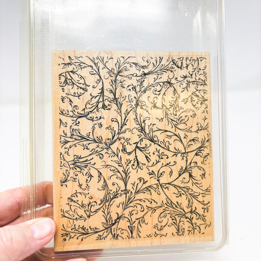 Stampin' Up! Wood Background Rubber Stamps - Pick a Design