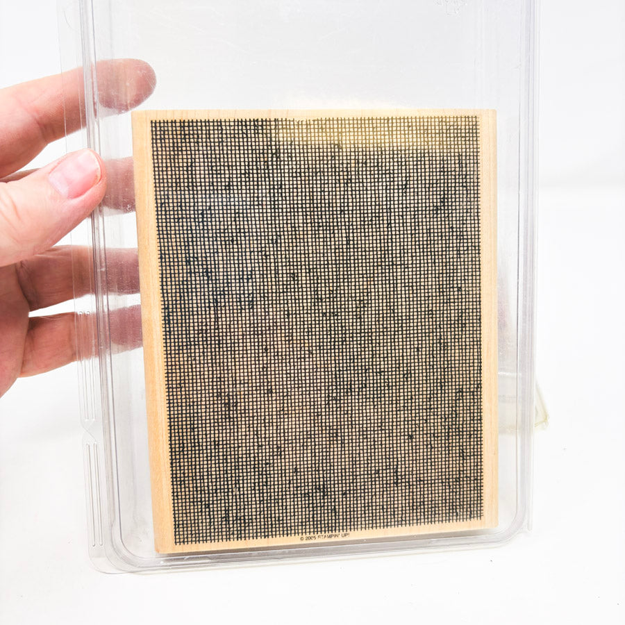 Stampin' Up! Wood Background Rubber Stamps - Pick a Design