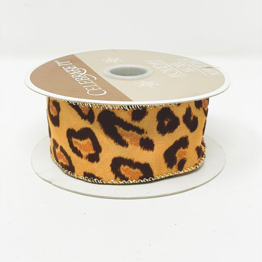 Celebrate It Leopard Print Ribbon