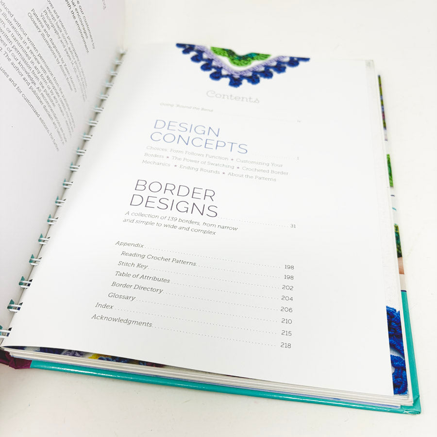 Every Which Way Crochet Borders Book by Edie Eakman