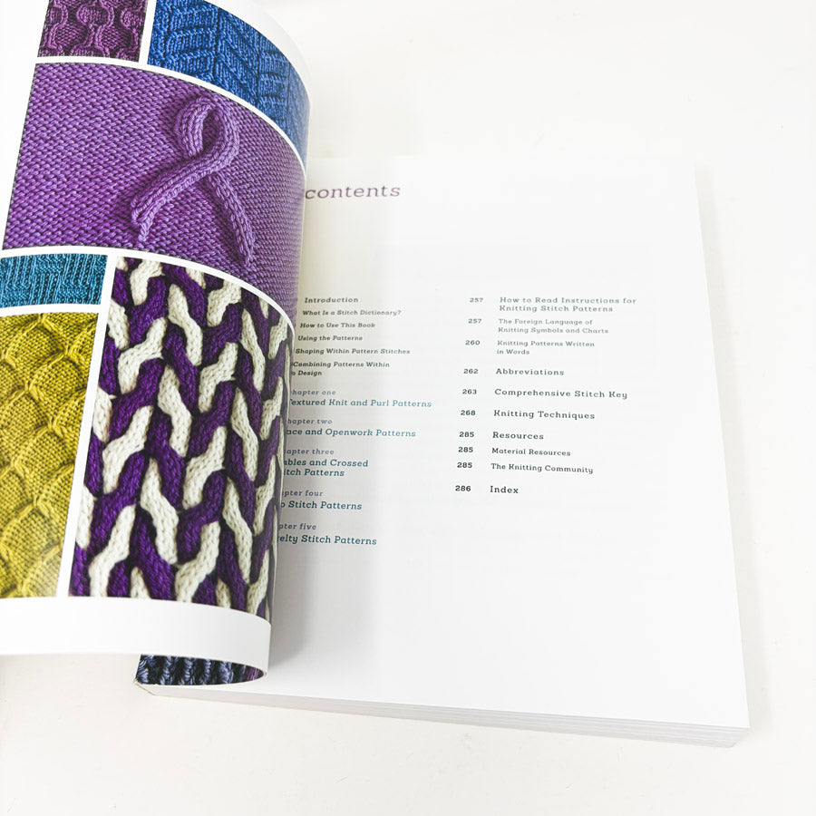The Knit Stitch Pattern Handbook by Melissa Leapman
