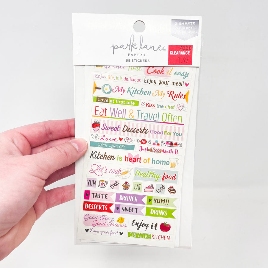 Parklane Kitchen Stickers
