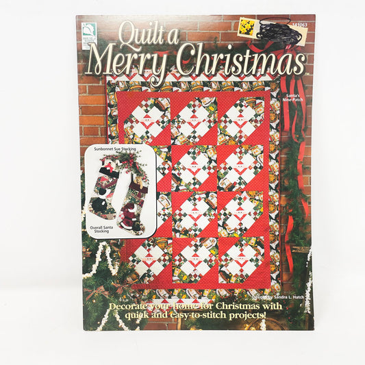 "Quilt a Merry Christmas" Booklet by Sandra L. Hatch