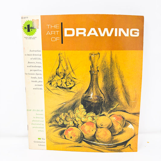 Vintage Walter Foster The Art of Drawing Book