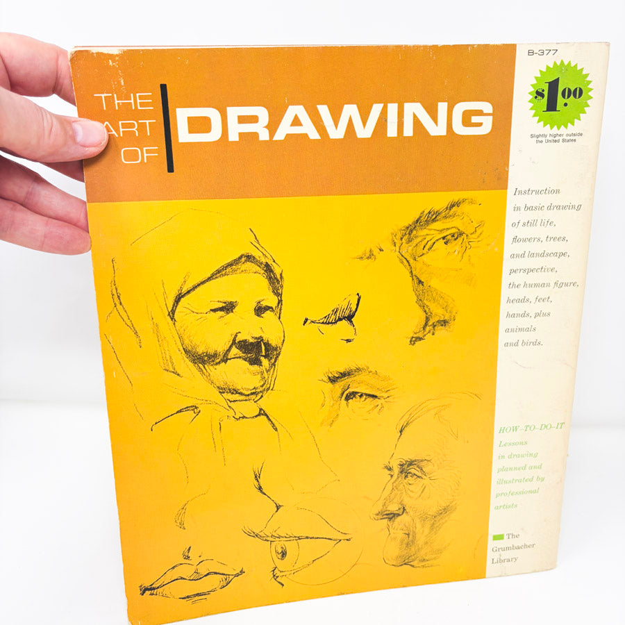 Vintage Walter Foster The Art of Drawing Book