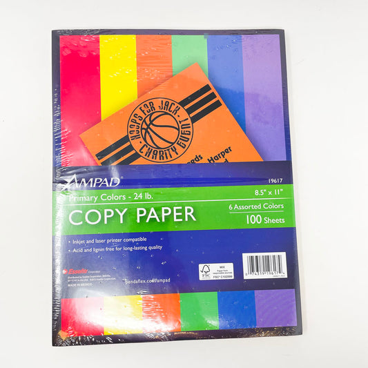 Ampad Primary Colors Copy Paper