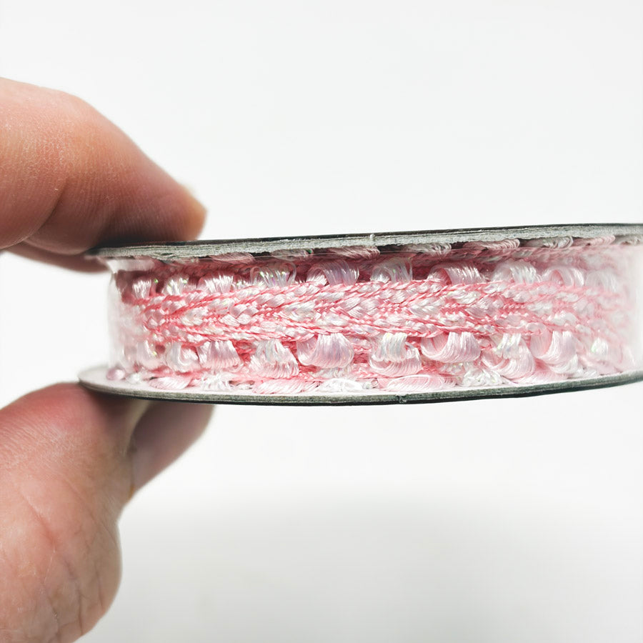 7/19" Pink Iridescent Trim