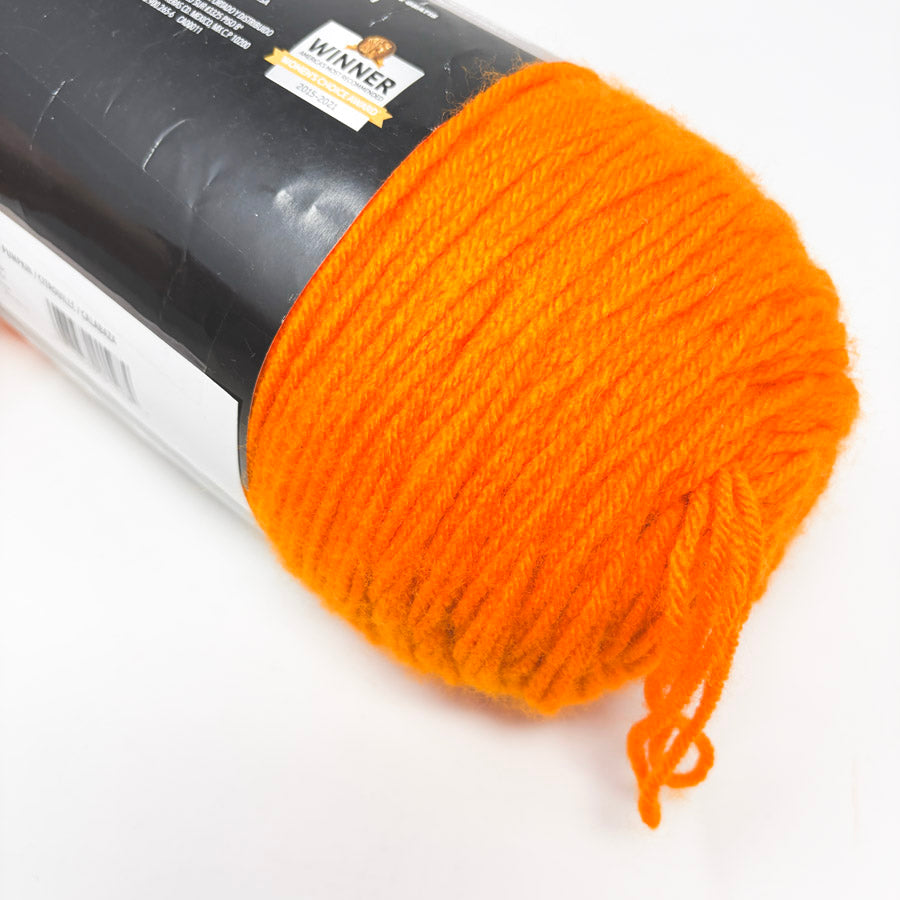 Red Heart Super Saver Jumbo Acrylic Yarn - Pumpkin