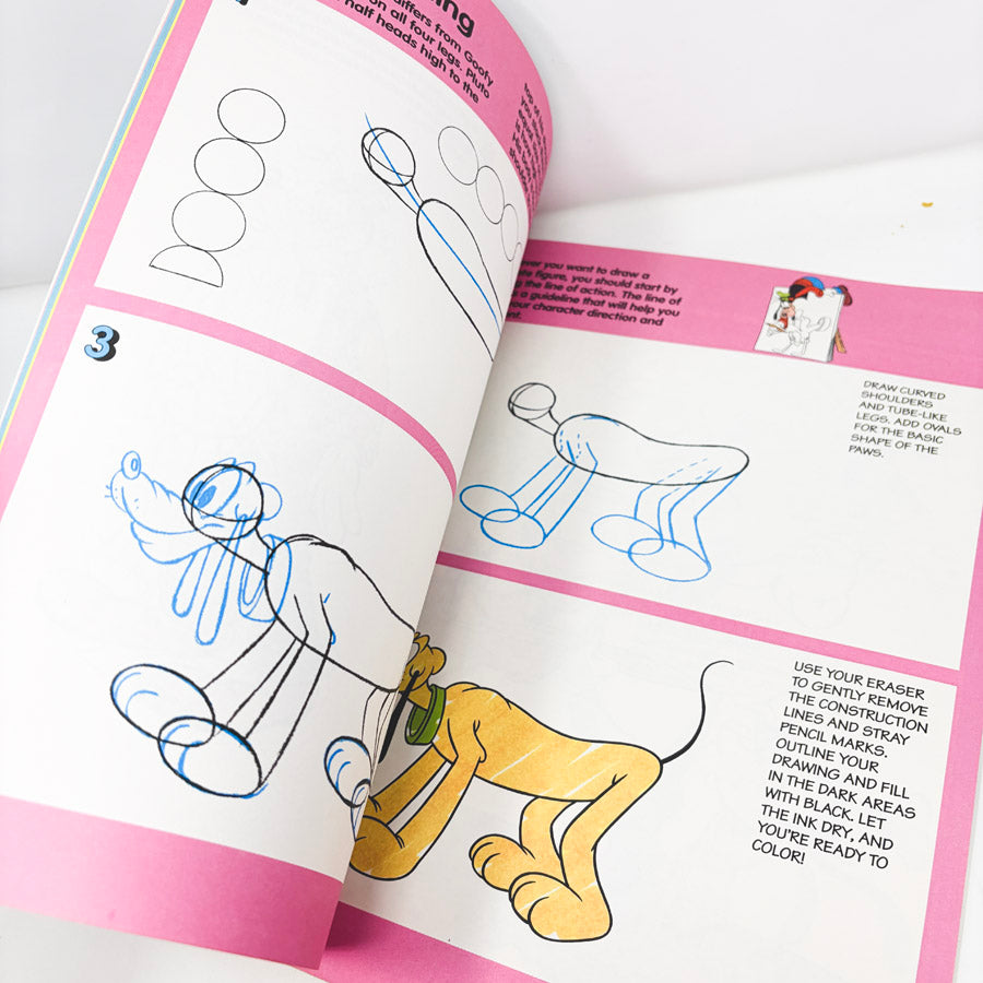 Walter Foster Learn To Draw Disney Characters Books