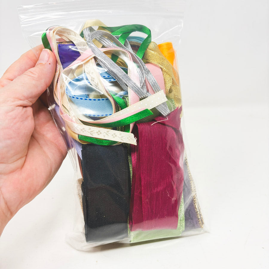 Big Bundle of Asst. Ribbon Remnants