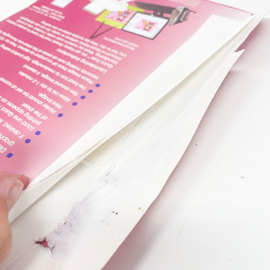 Tailor Iron-On Quick Fuse Fabric Sheets for Ink Jet Printers - 2 sheets