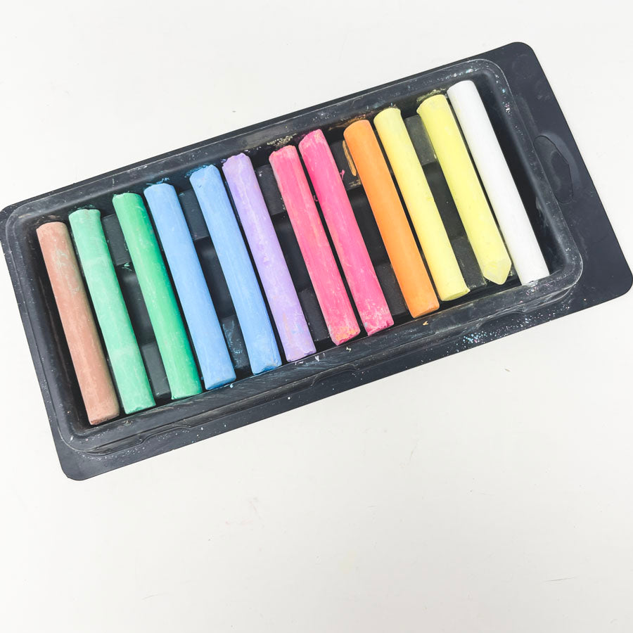 Omega Colored Chalk - 12 pc