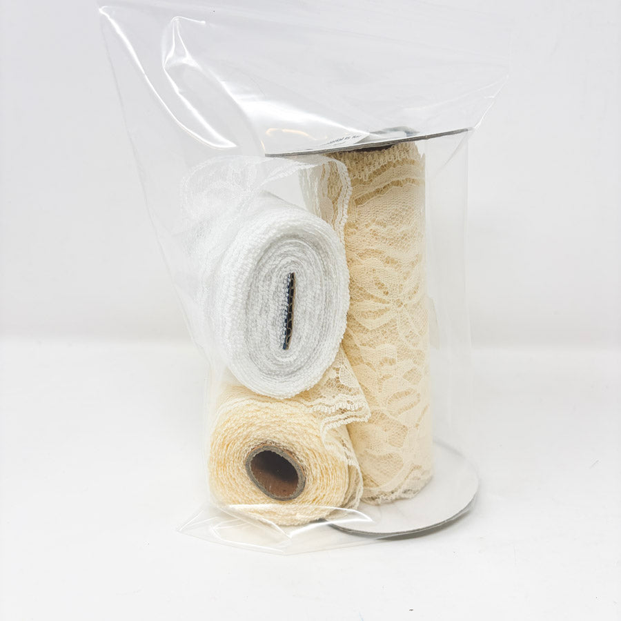 Big Bundle of Asst. Lace Spools