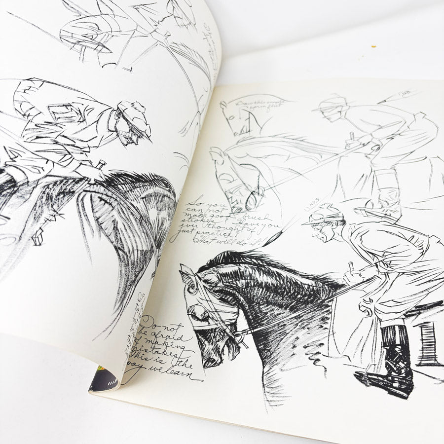 Vintage Walter Foster How to Draw Horses Book