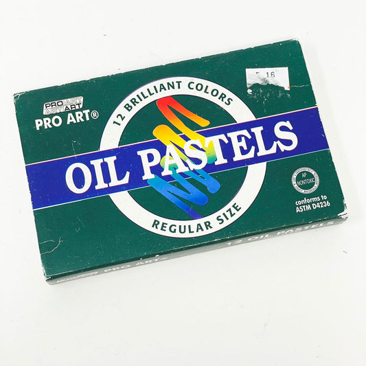 Pro Art Oil Pastels - 12 pc