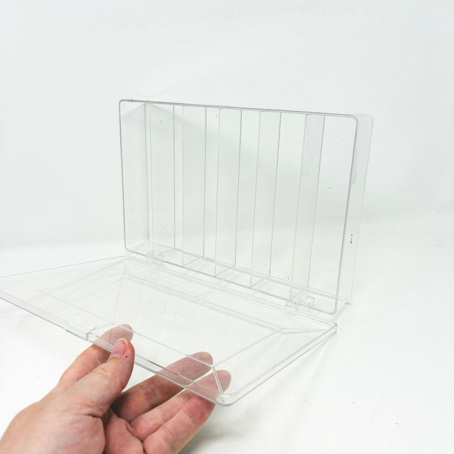 Clear Plastic Divided Organizing Box