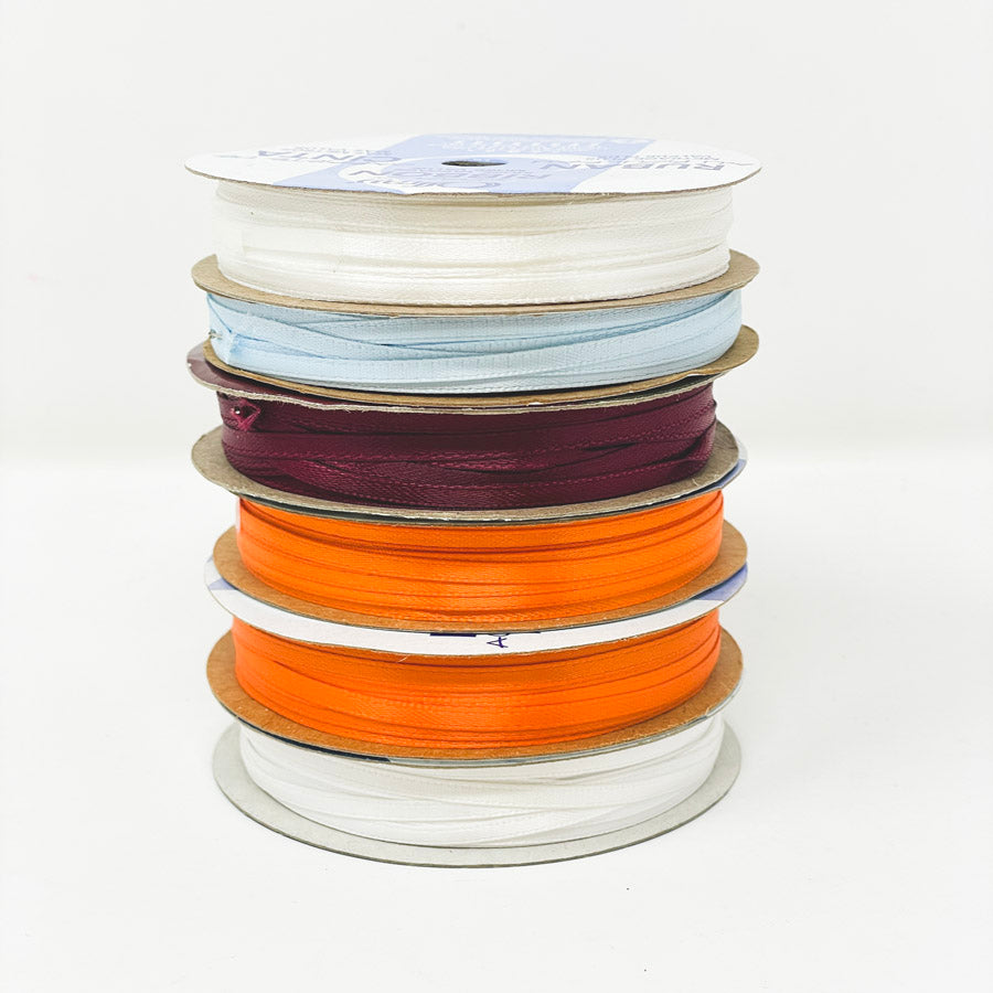 1/8" Wide Polyester Ribbon Spools