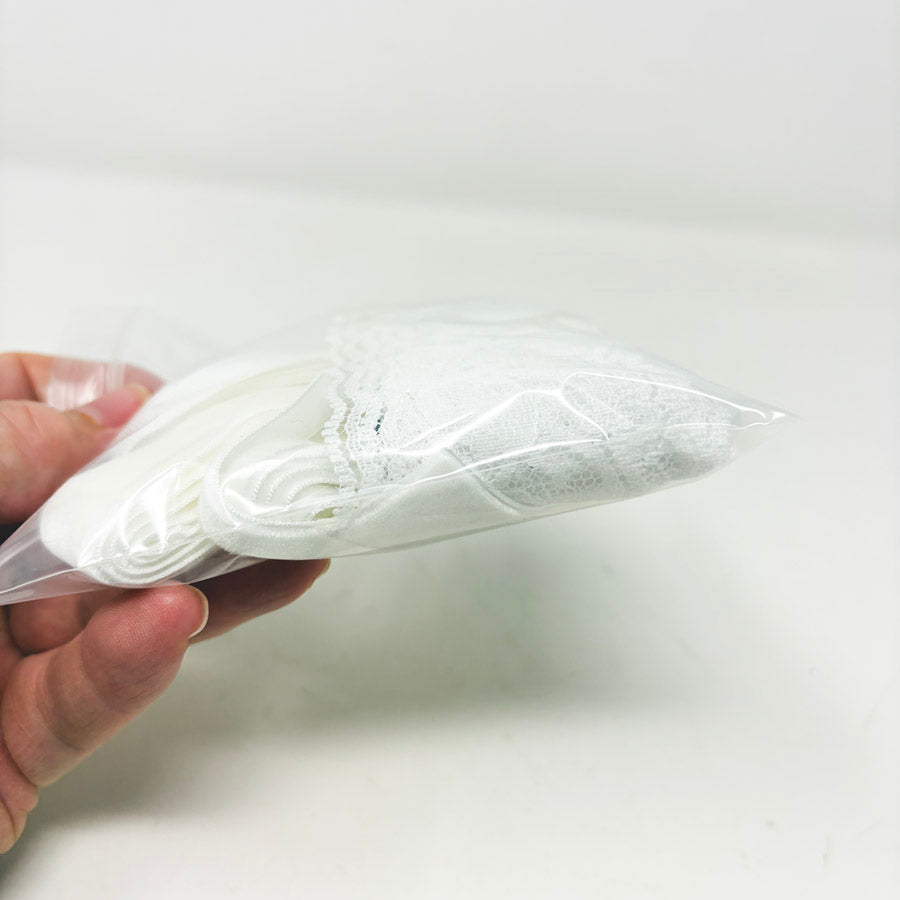 White Wedding Ribbon Bundle