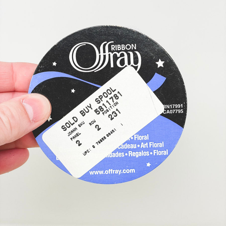 1/8" Wide Polyester Ribbon Spools