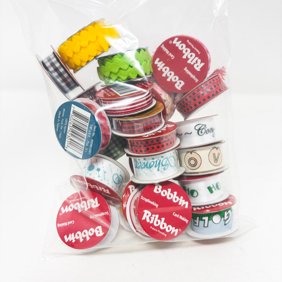 Big Bundle of Mini Ribbon Spools
