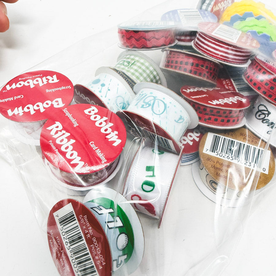 Big Bundle of Mini Ribbon Spools