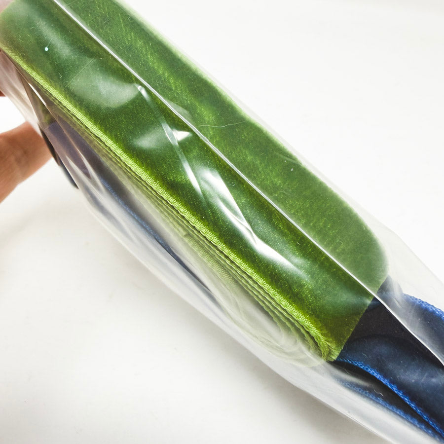 Velvet Ribbon Bundle - Green/Blue/Black