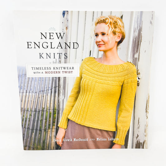 "New England Knits" by Cecily Glowik MacDonald and Melissa LaBarre