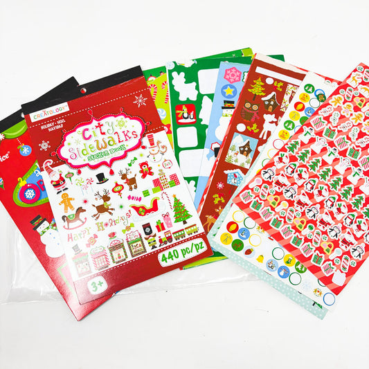Kids Christmas Sticker Bundle