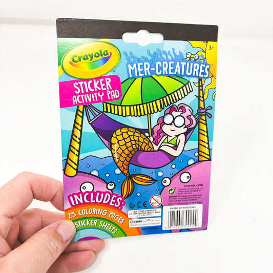 Crayola Mer Creatures Sticker & Activity Pad