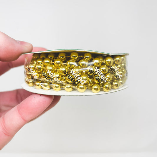Gold Wired Garland Strand