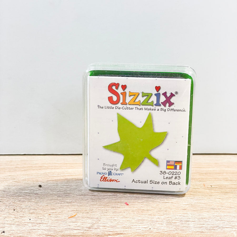 Small Sizzix Die Cuts (Green)