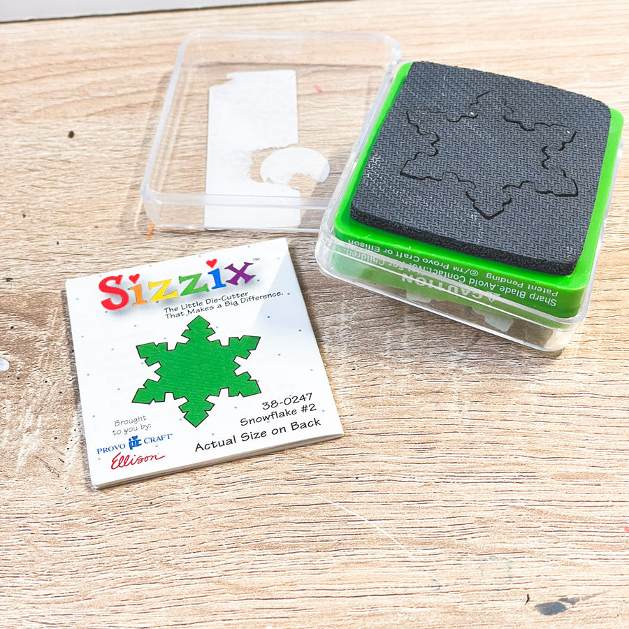 Small Sizzix Die Cuts (Green)