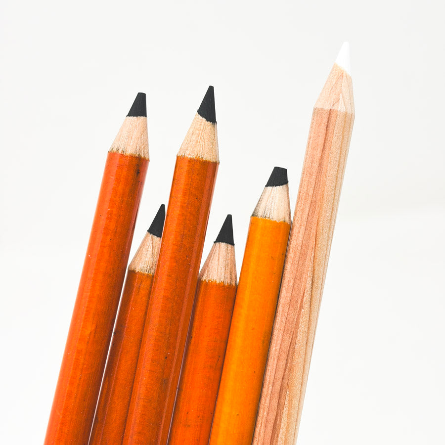 NEW // General Pencil 7pc Charcoal Pencil Set