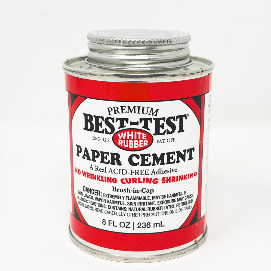 NEW// Best Test Paper Cement, 8oz Can