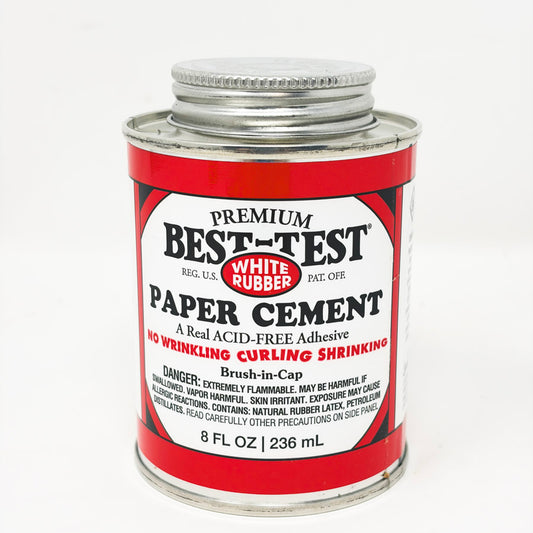NEW// Best Test Paper Cement, 8oz Can