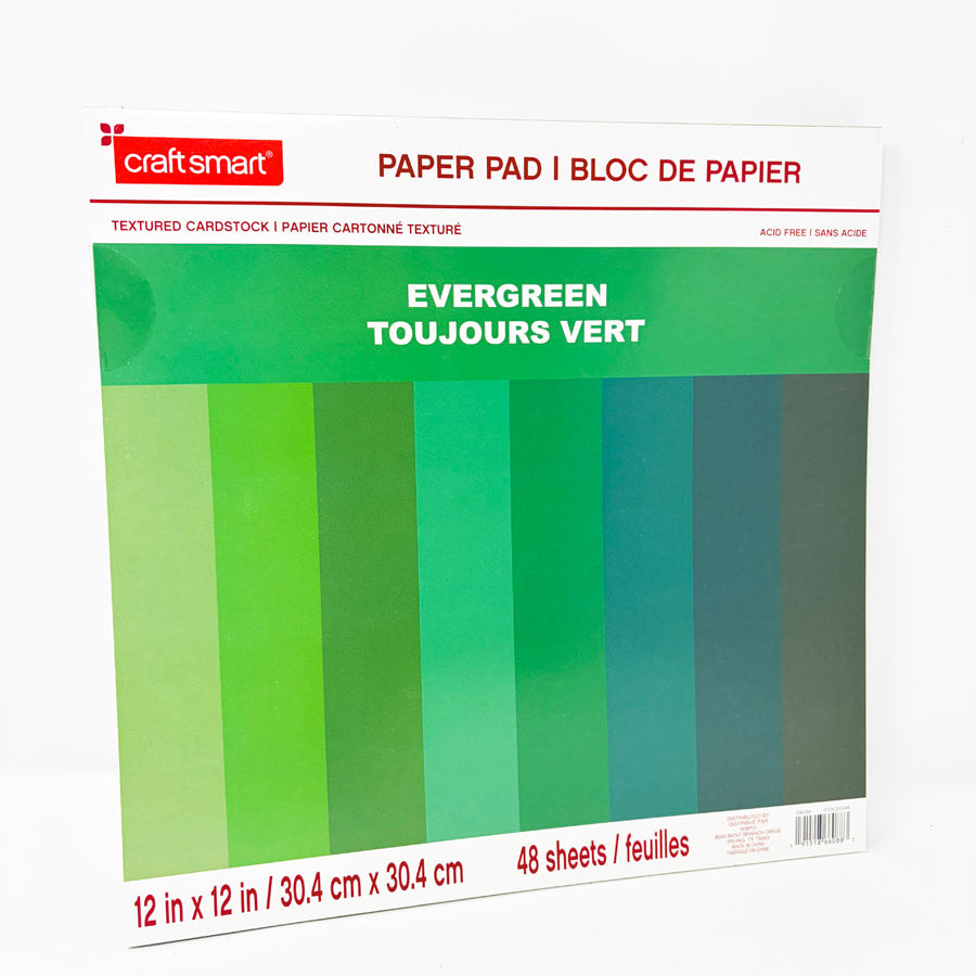 Craftsmart Cardstock Paper / Evergreen - 48 Sheets