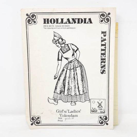 Girl's Volendam - Hollandia Patterns