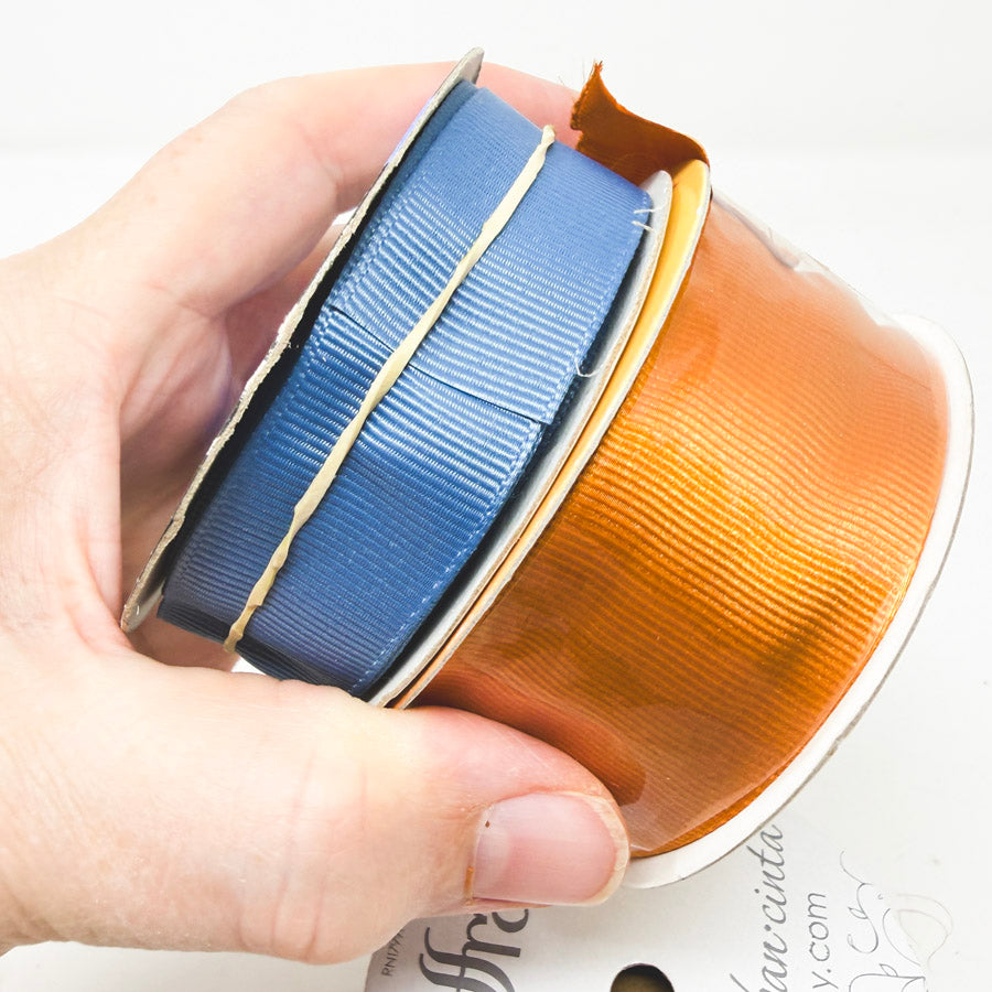 Basic Colors Grosgrain Ribbon Tower