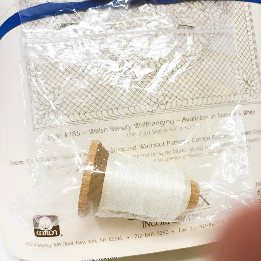 Benartex Pre-Printed Wholecloth Quilt Top - Natural