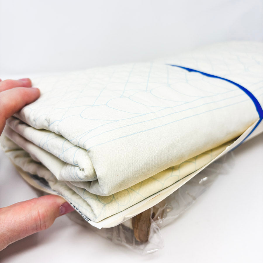 Benartex Pre-Printed Wholecloth Quilt Top - Natural