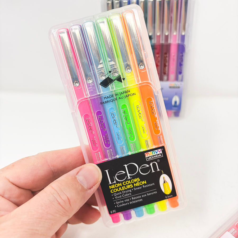 NEW // Marvy Uchida LePen Color Sets