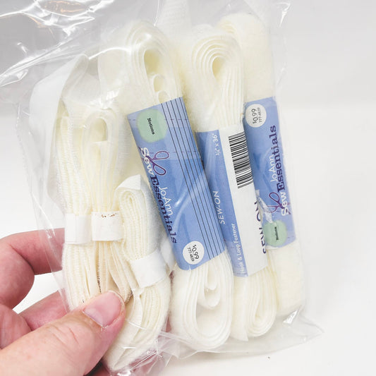 White Velcro 0.75" Bundle