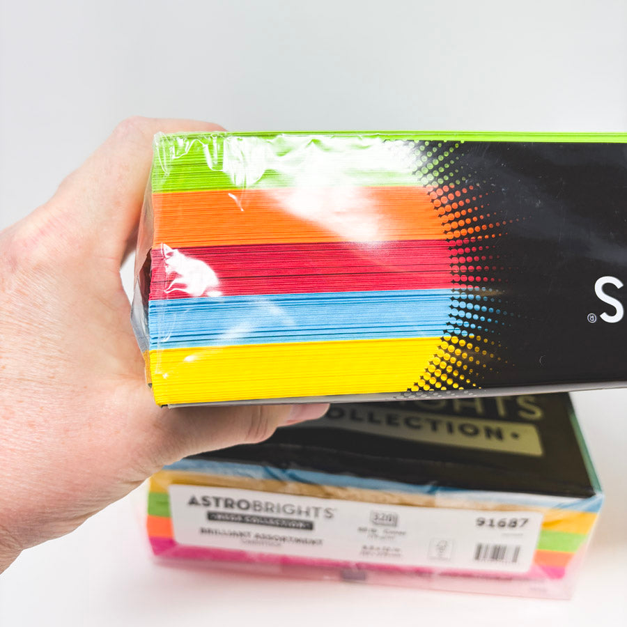 Mega Astrobrights Paper Packs