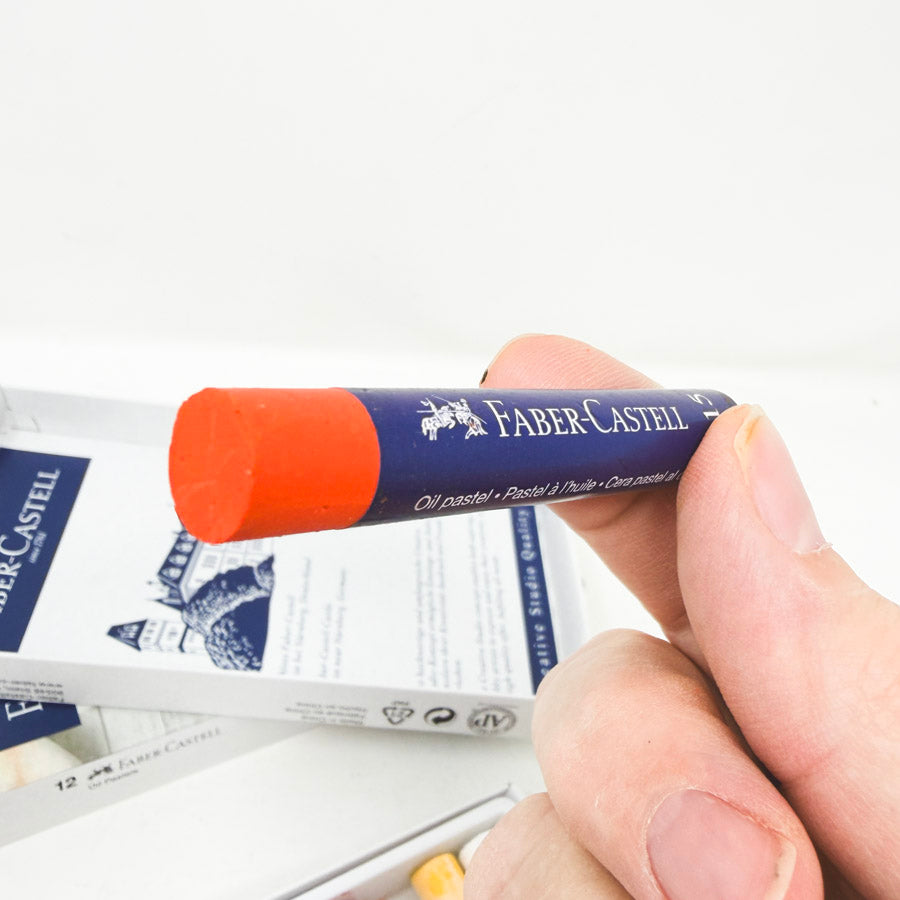 NEW // Faber-Castell Oil Pastel Crayons - Box of 12