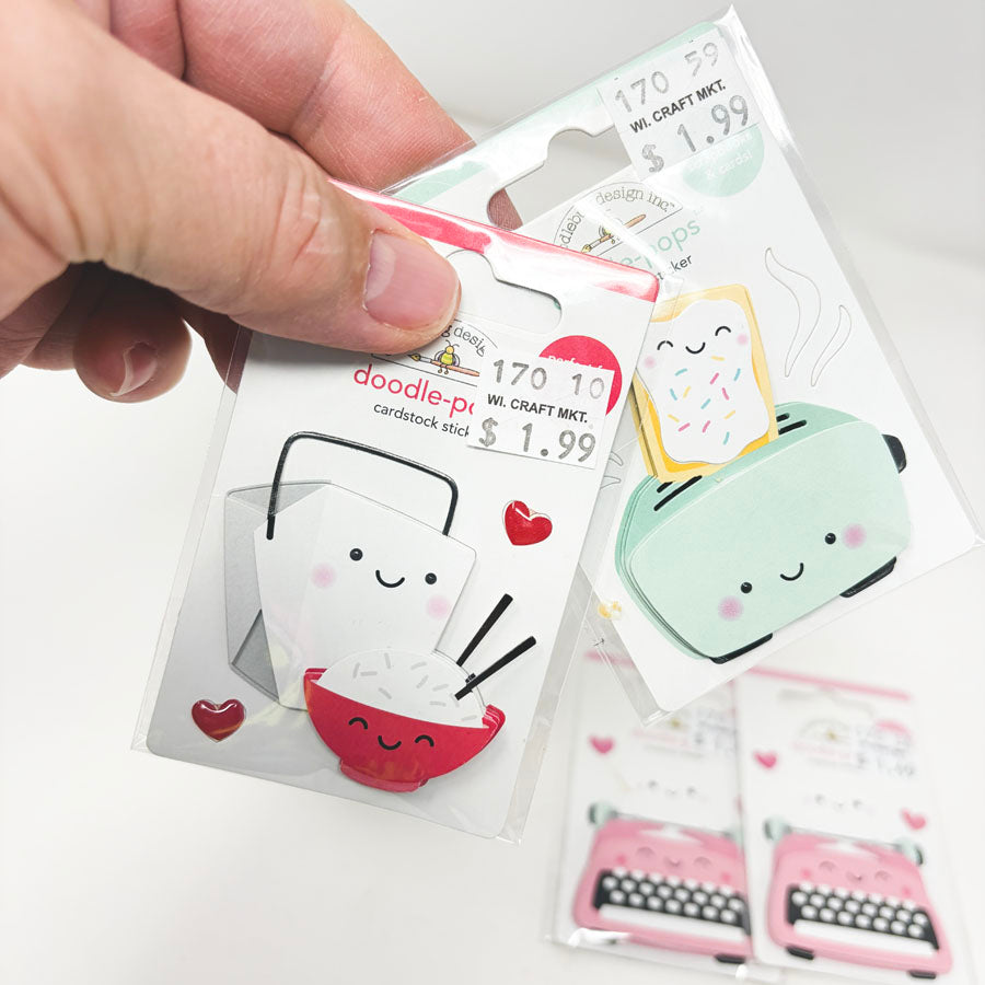 Doodlebug Cardstock Stickers Bundle